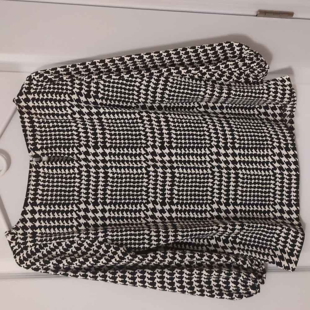 Talbot's houndstooth top - Picture 3 of 5